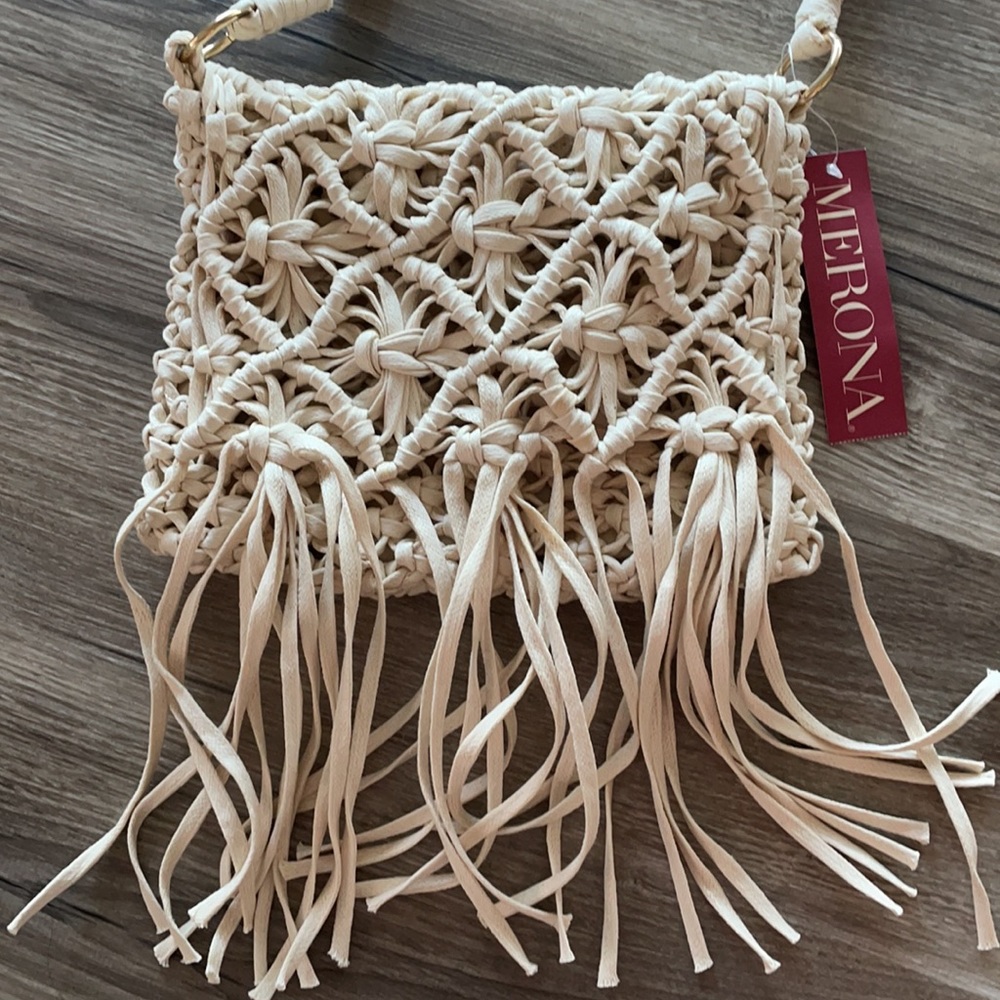 🆕Boho Macrame Crossbody Purse